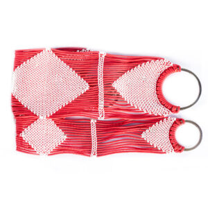 Conjunto de Barrigueira e Cilha de Poli c/ Argolas em Aço Inox
